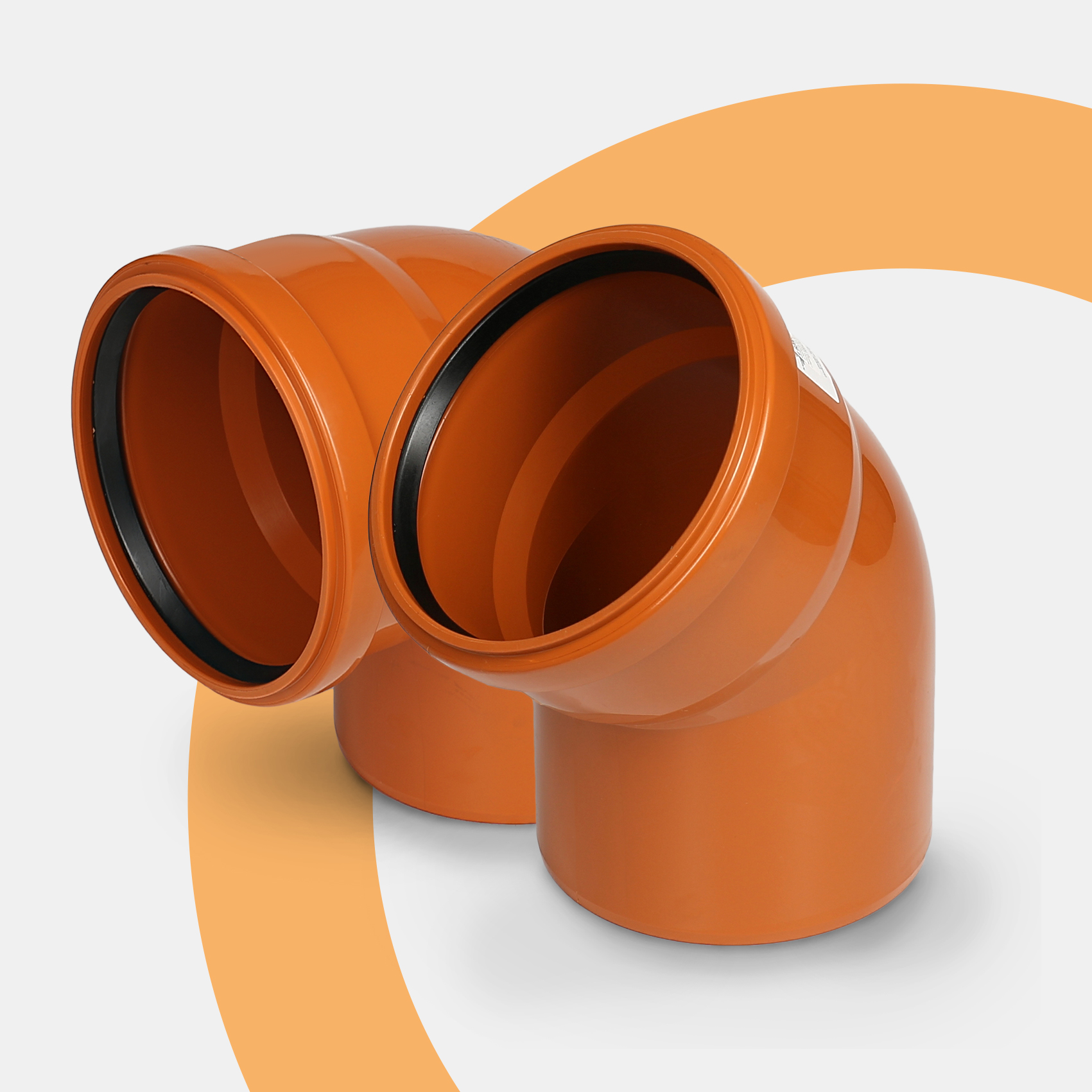 Отводы для наружной канализации