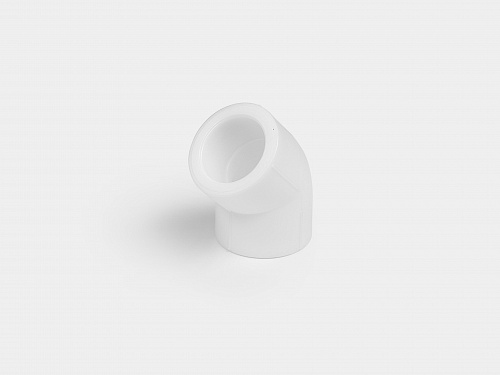 PP-R угольник D25/45° КОНТУР