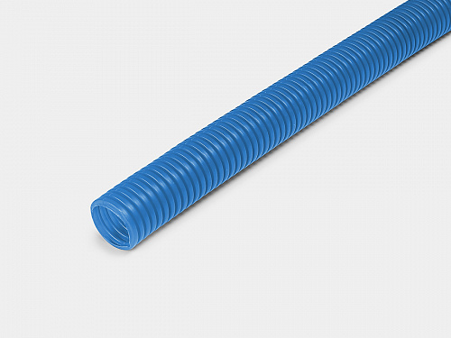 Труба гофрированная защитная D25 (35/29) синяя КОНТУР 50м