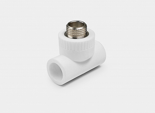 PP-R тройник комбинированный НР D20-1/2" КОНТУР