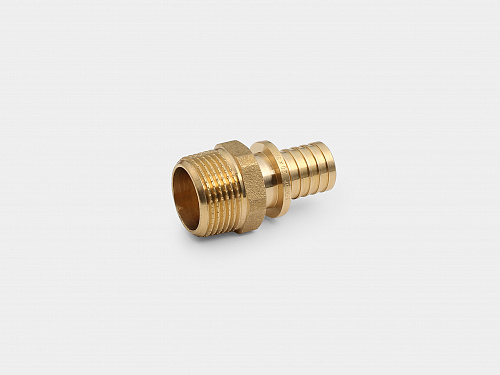 Муфта аксиальная латунная НР D20 (2,8) - 3/4" Контур-И