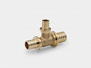 Тройник аксиальный латунный переходной D25 (3,5) - 16 (2,2) - 20 (2,8) Kontur