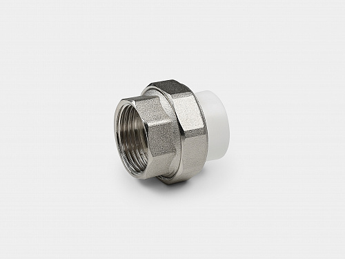 PP-R американка муфтовая ВР D25-1" КОНТУР