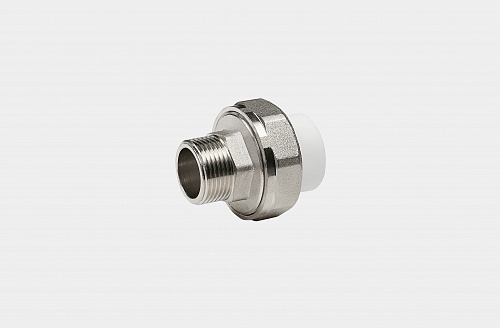 PP-R американка муфтовая НР D25-3/4" усиленная КОНТУР