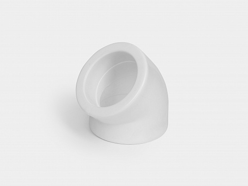 PP-R угольник D90/45°