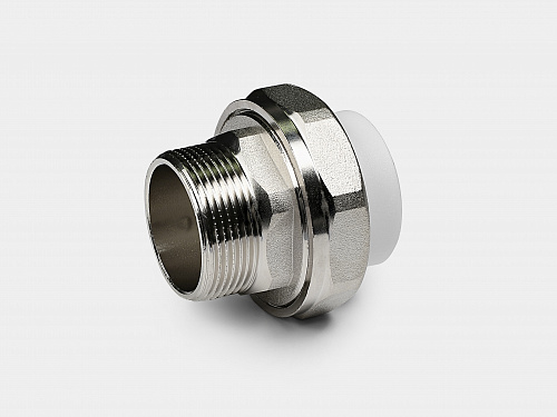 PP-R американка муфтовая НР D40-1 1/2" усиленная КОНТУР