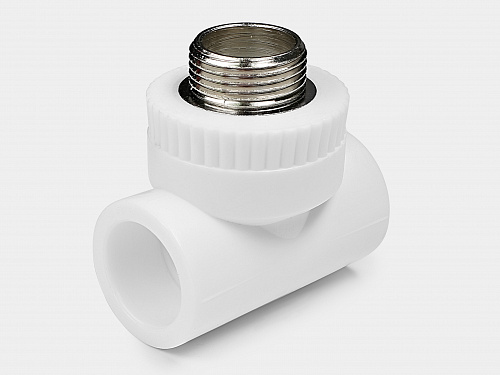 PP-R тройник комбинированный НР D32-3/4" КОНТУР