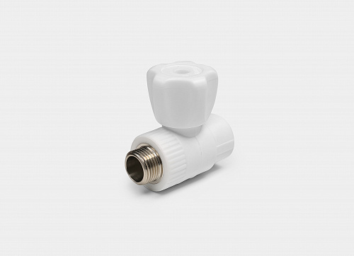 PP-R кран НР D20-1/2" мини КОНТУР