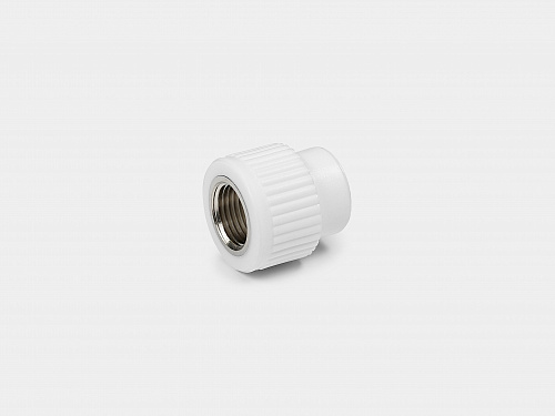 PP-R муфта комбинированная ВР D20-1/2" КОНТУР