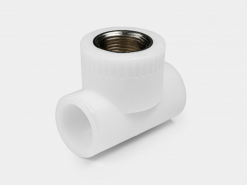 PP-R тройник комбинированный ВР D32-3/4" КОНТУР