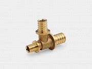 Тройник аксиальный латунный переходной D25 (3,5) - 20 (2,8) - 16 (2,2)