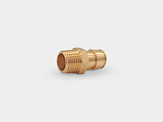 Муфта радиальная латунная НР D20 (2,8) - 1/2" Контур-И