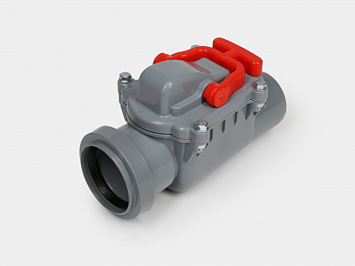 PP клапан обратный канализационный D50 СТАНДАРТ