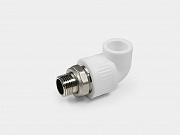 PP-R угольник комбинированный с американкой НР D25-3/4" КОНТУР