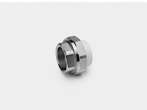 PP-R американка муфтовая ВР D40-1 1/2" усиленная КОНТУР