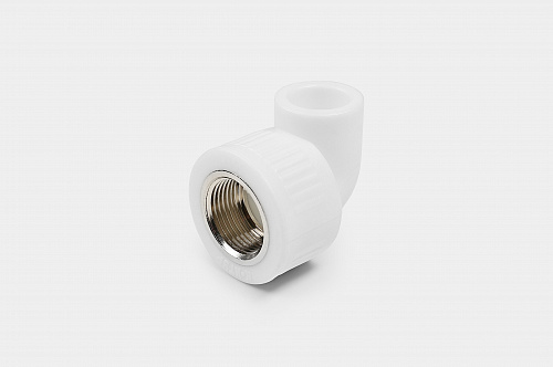 PP-R угольник комбинированный ВР D20-3/4" КОНТУР