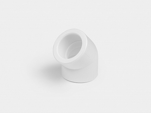 PP-R угольник D32/45° КОНТУР